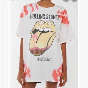 The Rolling Stones In the Desert Tie Dye Tee